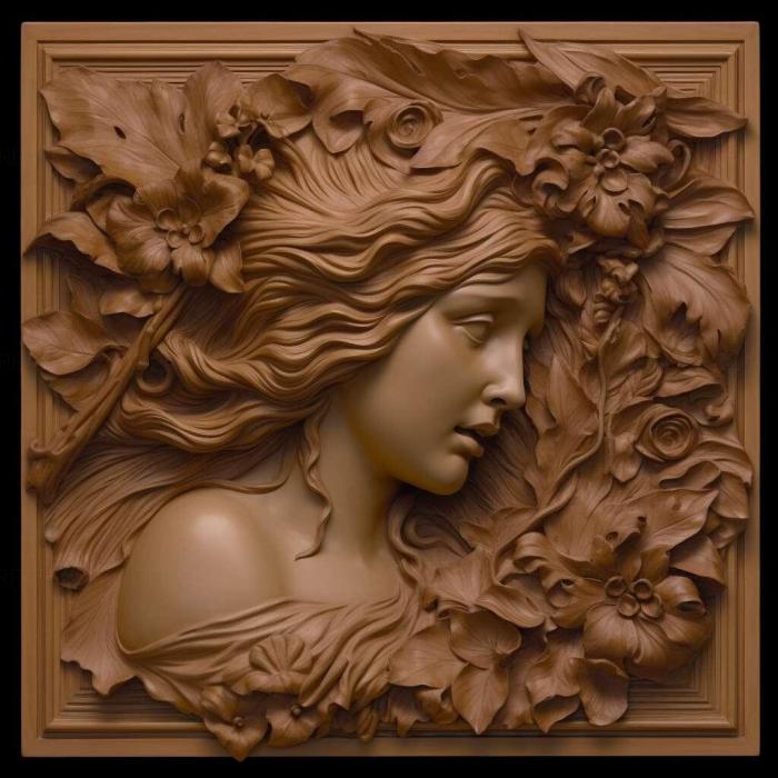 نموذج ثلاثي الأبعاد لآلة CNC 3D Art 